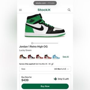 Air Jordan 1 High OG (NWT)